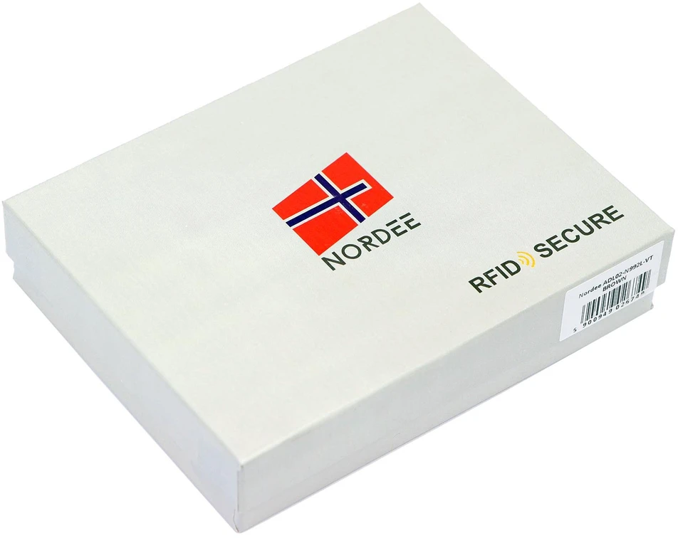 Skórzany męski portfel Nordee REIN N992L