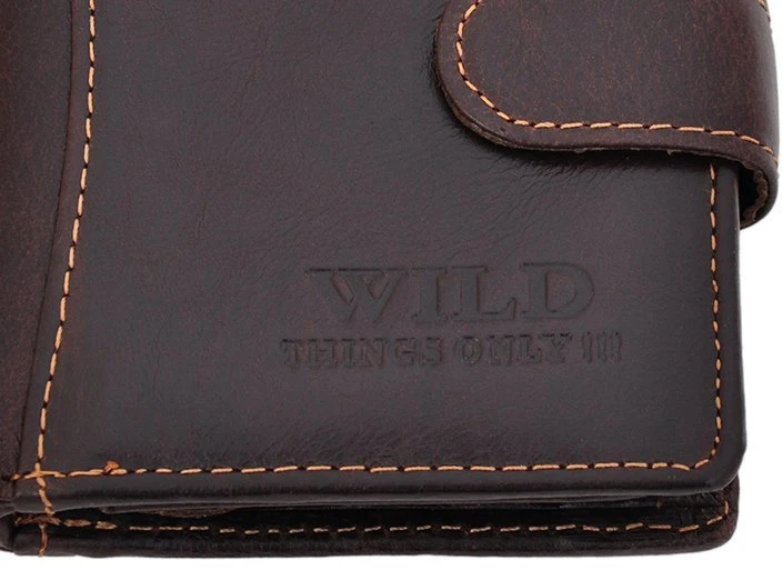 Skórzany męski portfel Wild Things Only 5505-1S