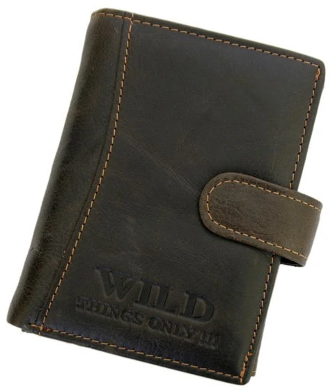 Skórzany męski portfel Wild Things Only 5502