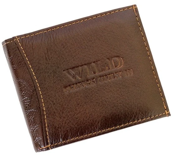 Skórzany męski portfel Wild Things Only 5504