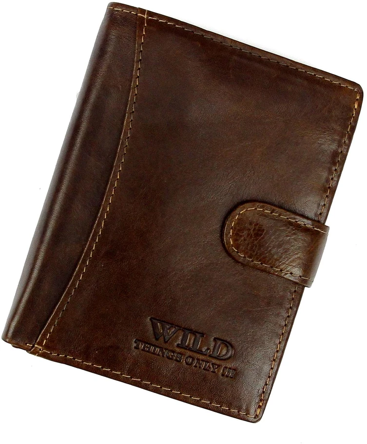 Skórzany męski portfel Wild Things Only 5502