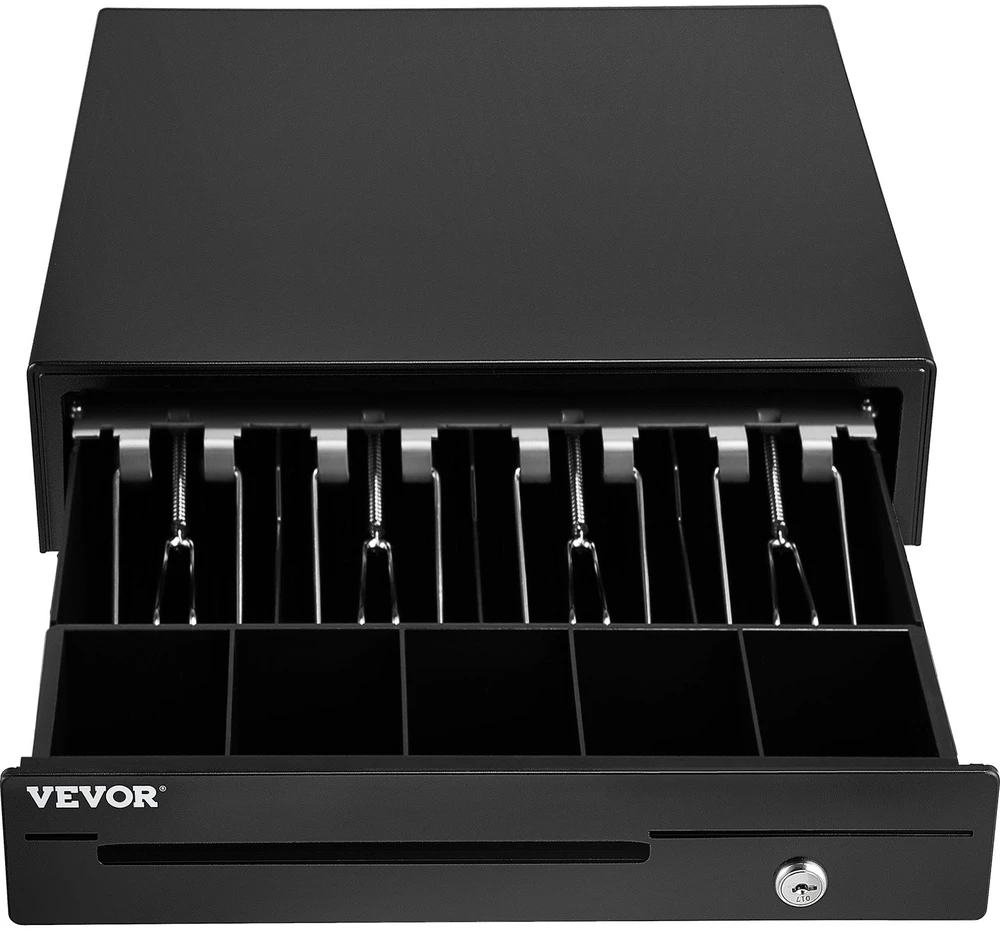 VEVOR Kasos stalčius 33 cm 12 V, POS sistemoms