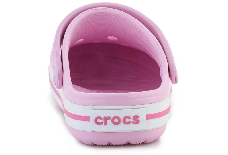 Pink CROCS Crocband Clog K Ballerina Rožinė 207006-6GD šlepetės