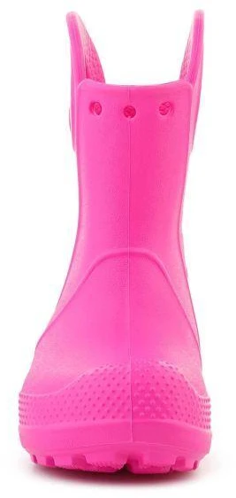 Pink CROCS HANDLE IT vaikiški lietaus aulinukai, Rožinis CRUSH, 211056-6TW