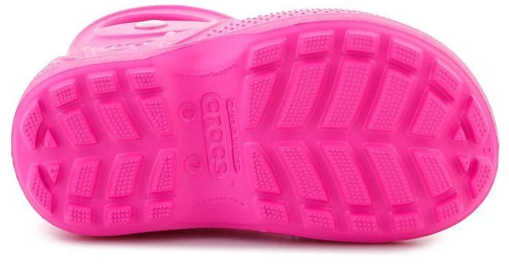 Pink CROCS HANDLE IT vaikiški lietaus aulinukai, Rožinis CRUSH, 211056-6TW
