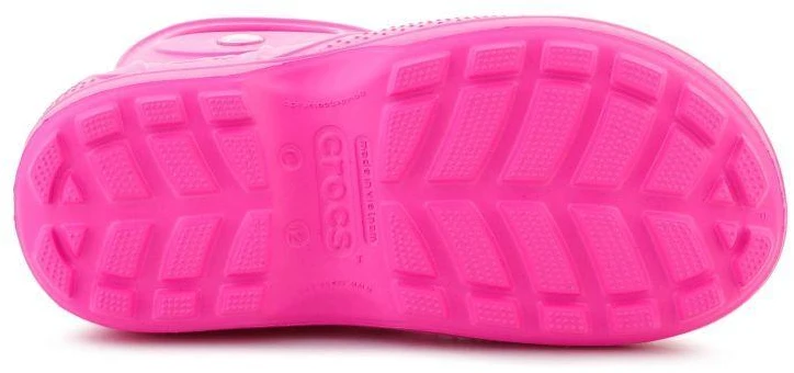 Pink CROCS vaikiški guminiai batai HANDLE IT RAIN BOOT Rožinis CRUSH 211052-6TW