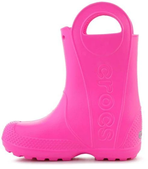 Pink CROCS vaikiški guminiai batai HANDLE IT RAIN BOOT Rožinis CRUSH 211052-6TW