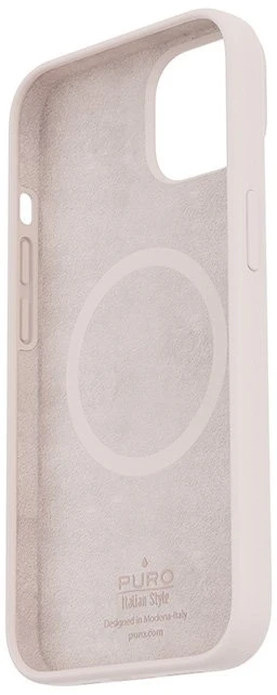 PURO ICON MAG MagSafe dėklas skirtas Apple iPhone 14 Plus, rožinis