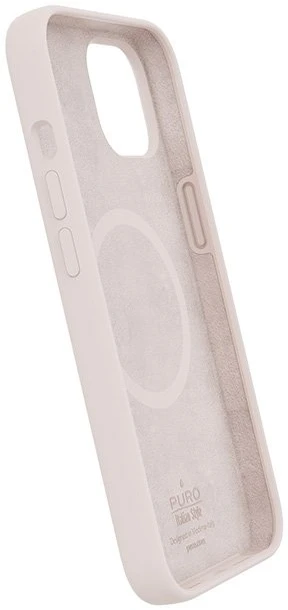 PURO ICON MAG MagSafe dėklas skirtas Apple iPhone 14 Plus, rožinis