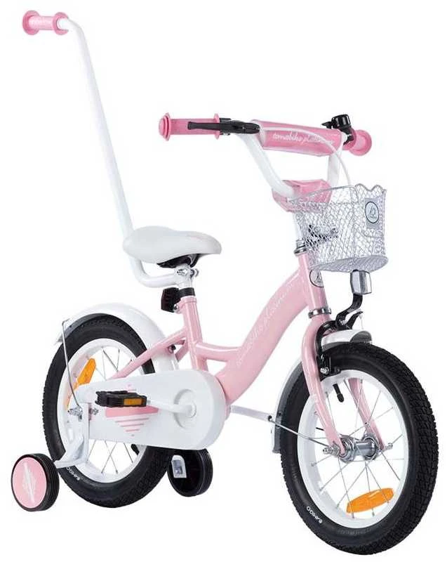 Dviratukas TOMABIKE "PLATINUM" 14, LIGHT Rožinis