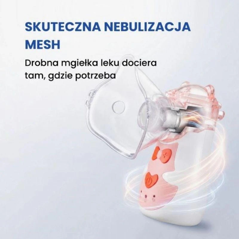 Oro-med OROMED ORO-MESH BABY Rožinis Inhaliatorius