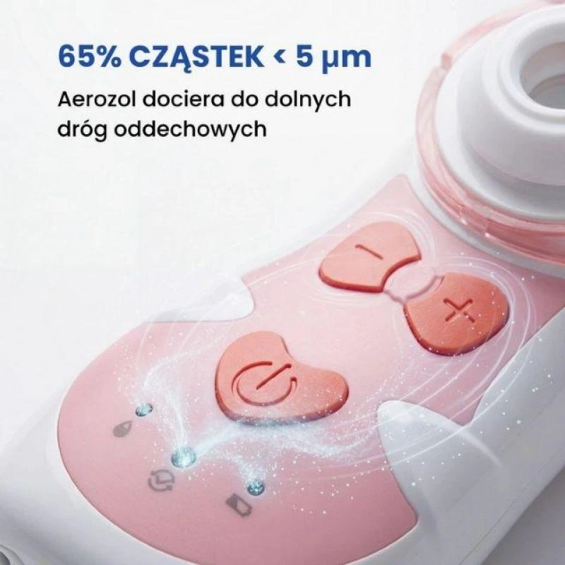 Oro-med OROMED ORO-MESH BABY Rožinis Inhaliatorius