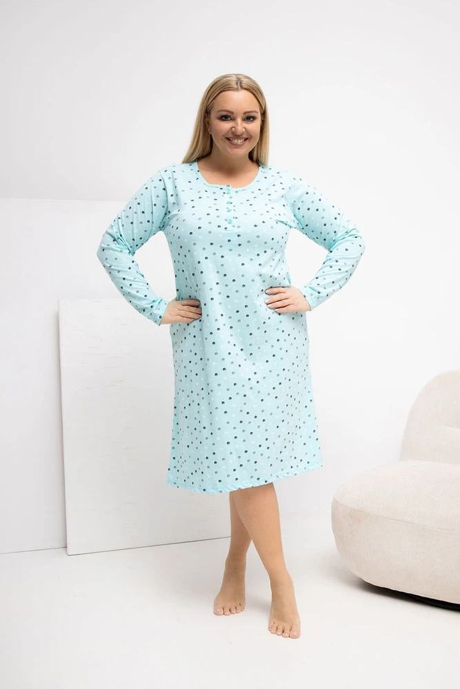 Pink Moteriška naktinukė Plus Size Forever Rožinė