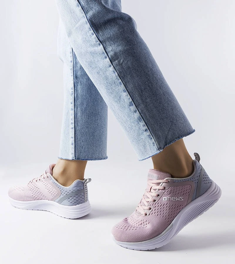 Pink Nairene Rožinė sportiniai sportbačiai