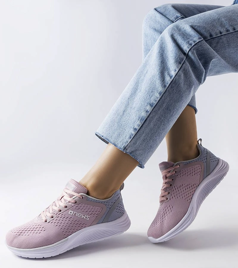Pink Nairene Rožinė sportiniai sportbačiai
