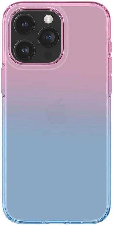 Dėklas SPIGEN LIQUID CRYSTAL IPHONE 15 PRO GRADATION Rožinis