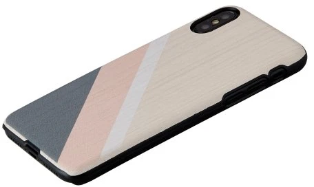 MAN Rožinė Telefono dėklas iPhone X/XS, „Rožinė Suit Juodas“