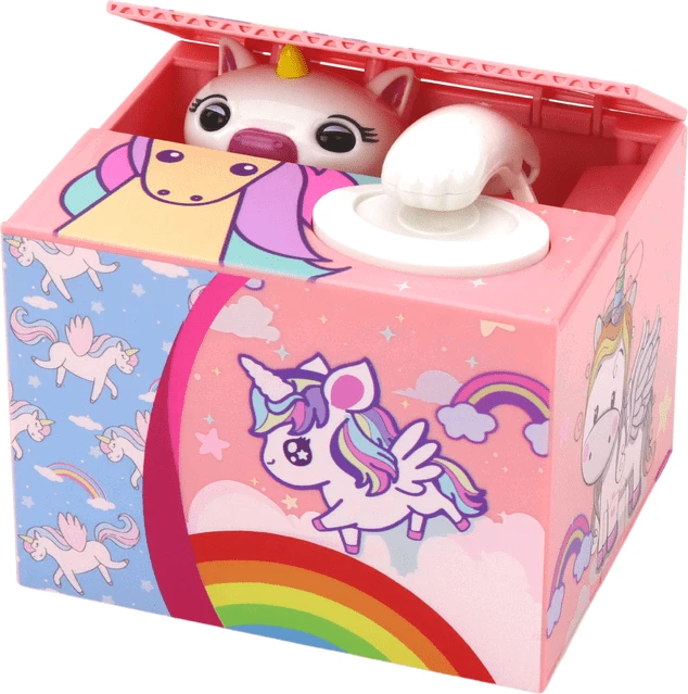Lean Toys Vienaragių taupyklė su muzikine funkcija