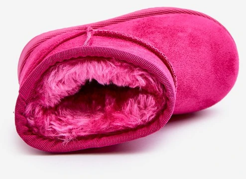 Pink Vaikiški šilti sniego batai Rožinė Gooby