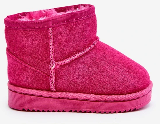 Pink Vaikiški šilti sniego batai Rožinė Gooby