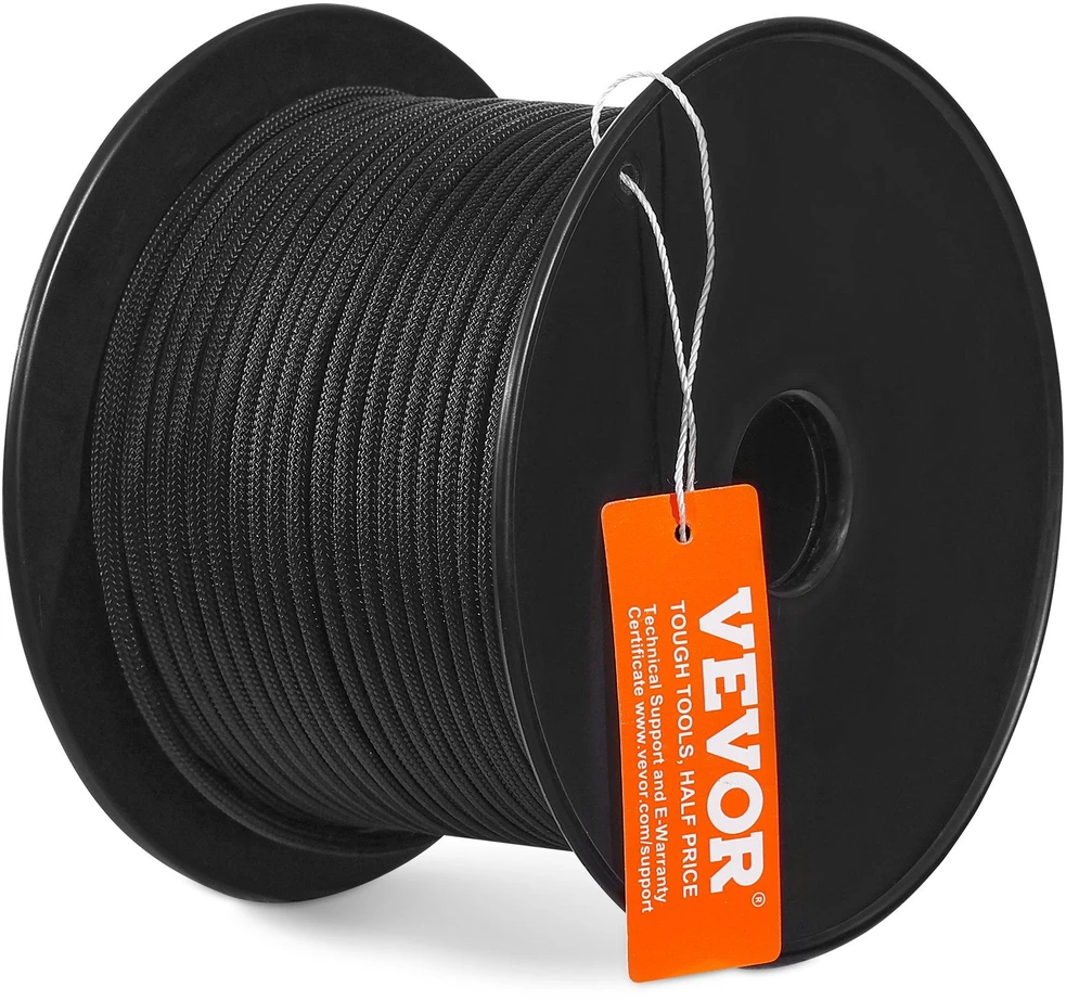 VEVOR Pintas nailoninis lynas 5 mm, 76,2 m