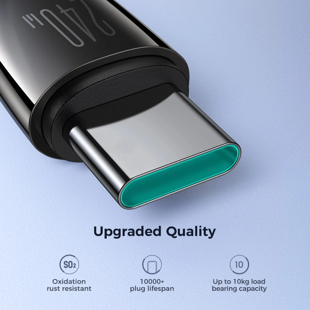 USB kabelis Joyroom SA31-CC5 USB-C į USB-C 240W 1.2m juodas
