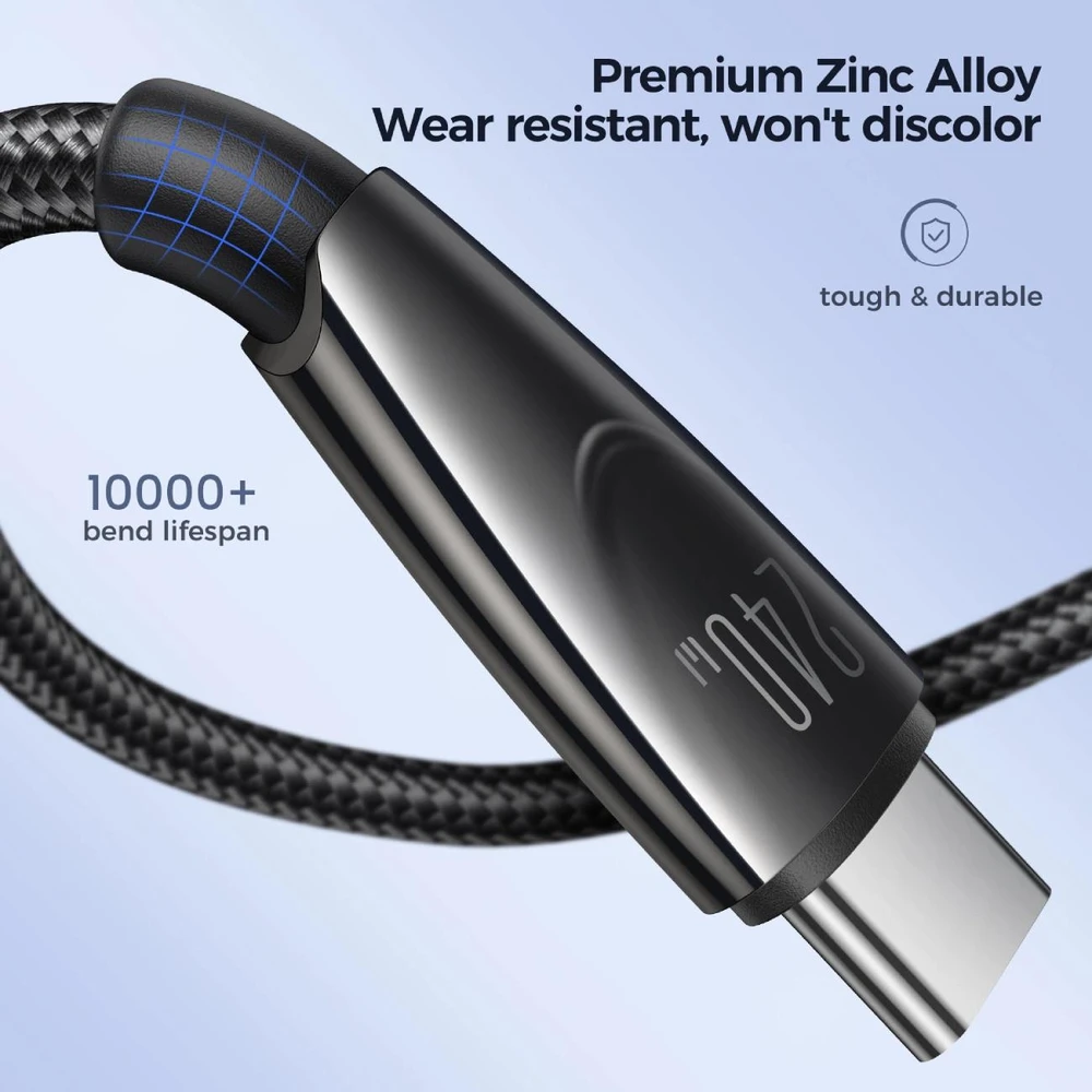 USB kabelis Joyroom SA31-CC5 USB-C į USB-C 240W 1.2m juodas