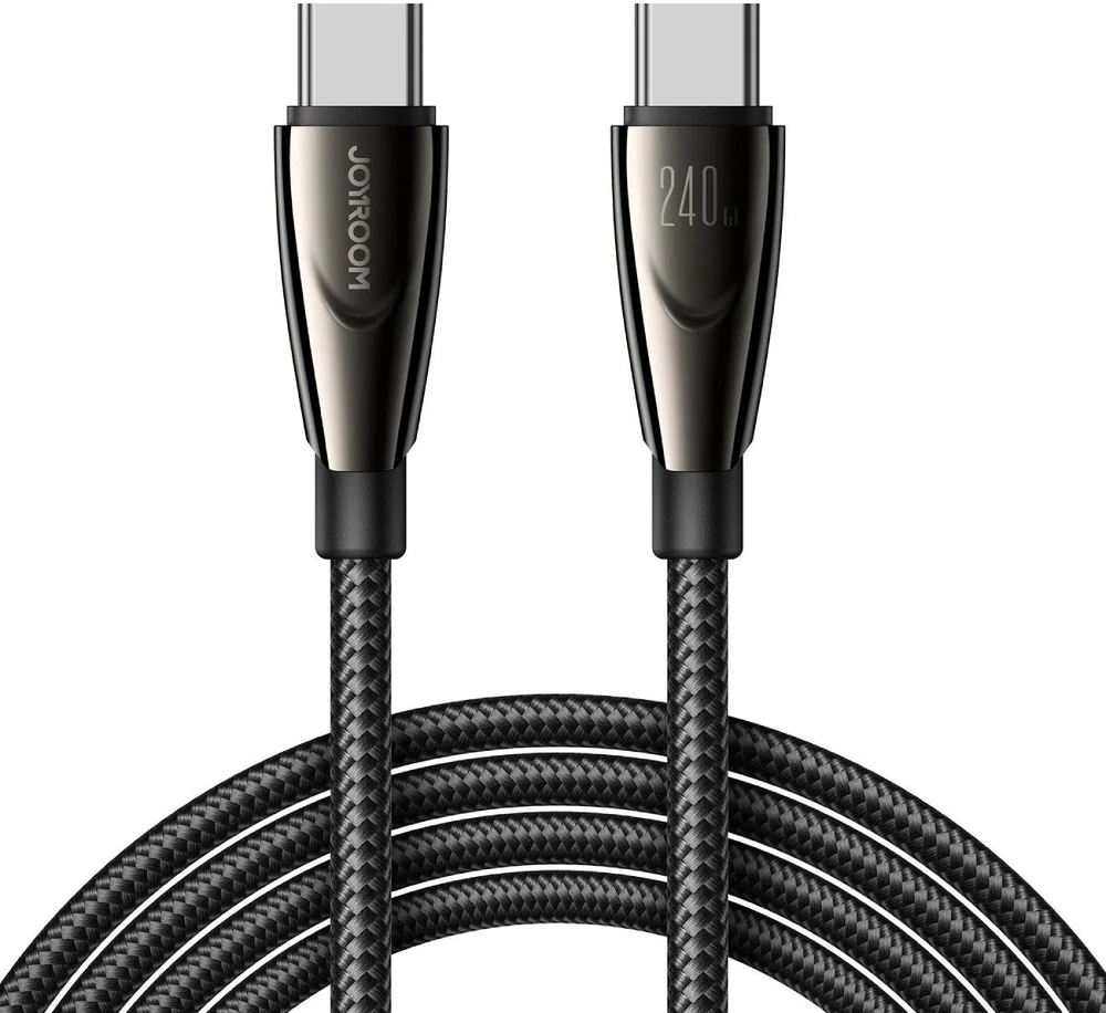 USB kabelis Joyroom SA31-CC5 USB-C į USB-C 240W 1.2m juodas
