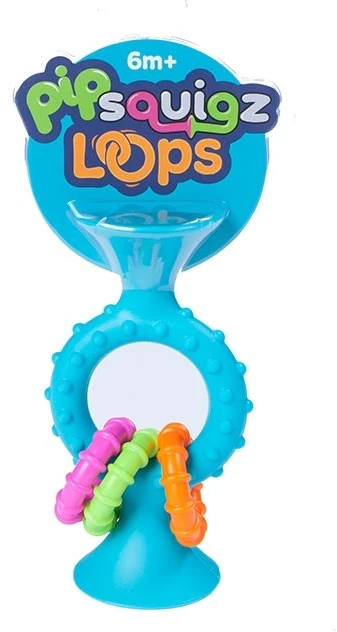 Kolorowe Baloniki FAT BRAINS PipSquigz Loops lipšniukai (mėlynas), FA166-1