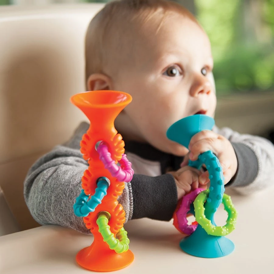 Kolorowe Baloniki FAT BRAINS PipSquigz Loops lipšniukai (mėlynas), FA166-1