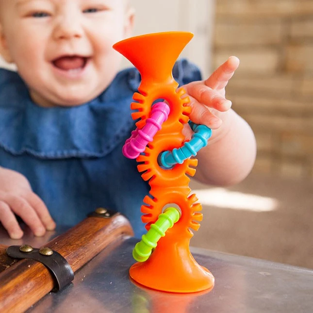 Kolorowe Baloniki FAT BRAINS PipSquigz Loops lipšniukai (oranžinis), FA165-1
