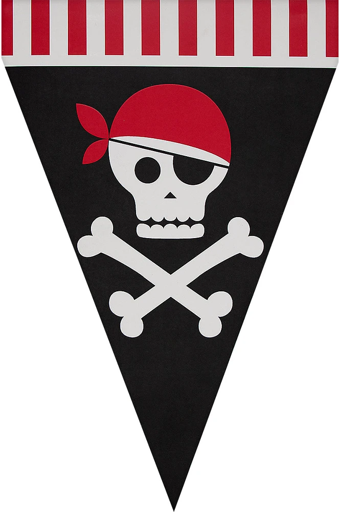 Piratų vėliavėlė – Šventės dekoracija