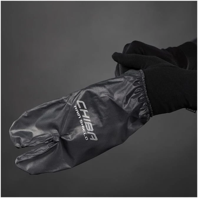 Pirštinės CHIBA Rain Shield Superlight, juodos