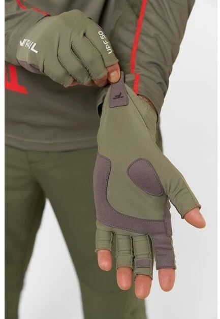 Pirštinės Finntrail WAVE NEW Khaki 2852, Dydis: M