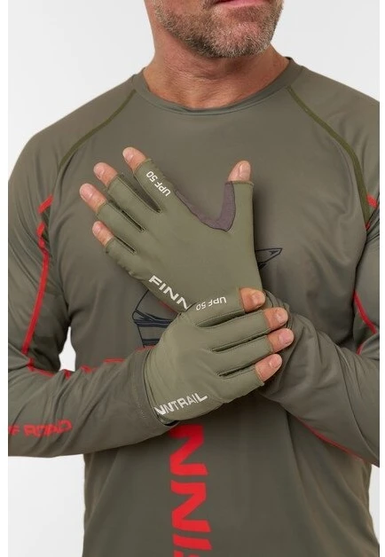 Pirštinės Finntrail WAVE NEW Khaki 2852, Dydis: M
