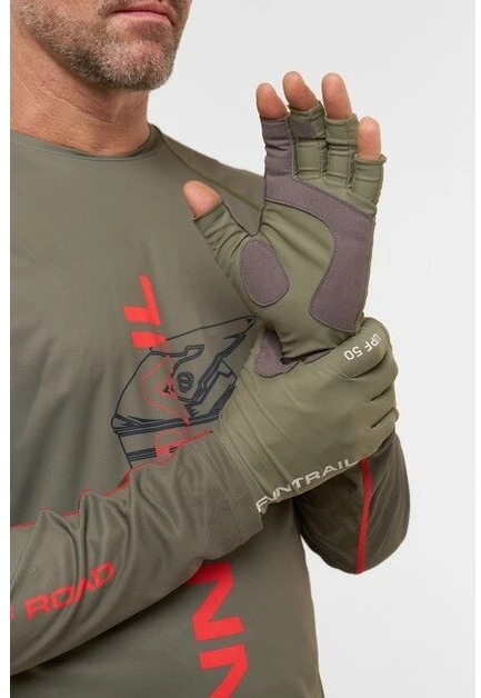 Pirštinės Finntrail WAVE NEW Khaki 2852, Dydis: M