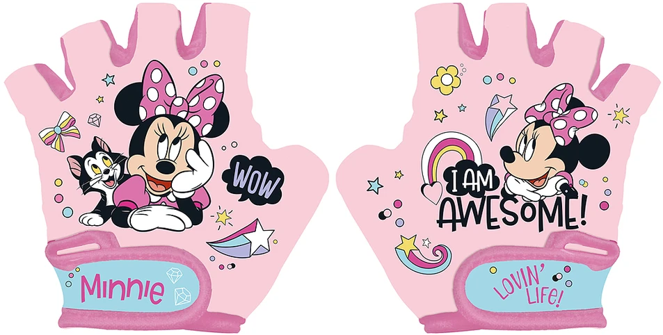 Disney Minnie Mouse dviratininko pirštinės