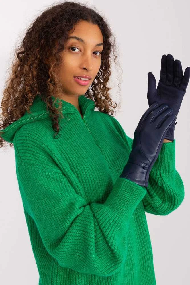 Pirštinės tamsiai mėlynos