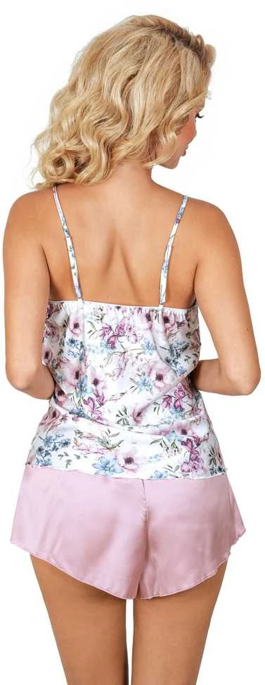 Pižama Rosa 1/2 Powder Rožinė
