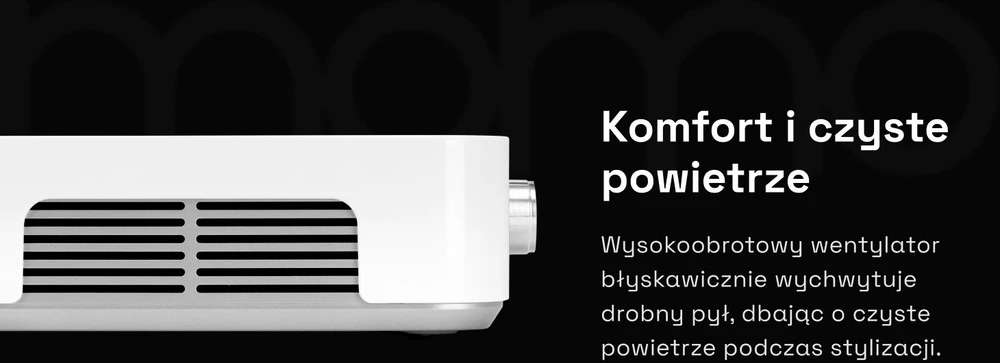 Activeshop Manikiūro dulkių surinkėjas Momo P30 60W, baltas