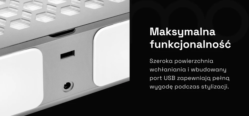 Activeshop Manikiūro dulkių surinkėjas Momo P30 60W, baltas