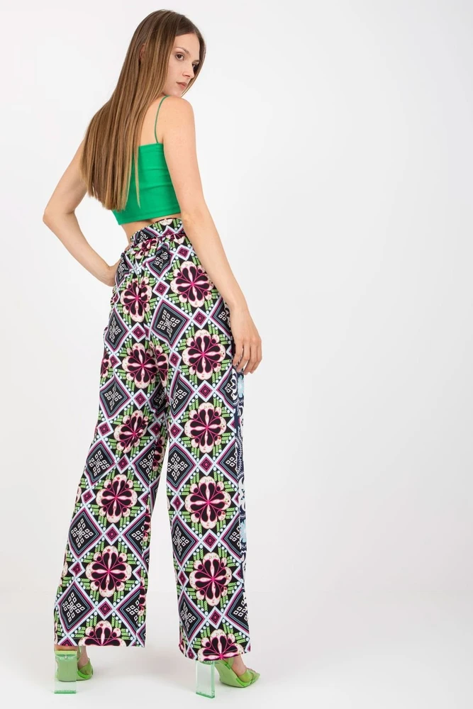 Plačios moteriškos kelnės Italy Moda