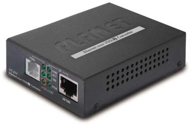 „Planet Ethernet“ per VDSL2 keitiklį (1*RJ45, 1*VDSL2/RJ11-30a)