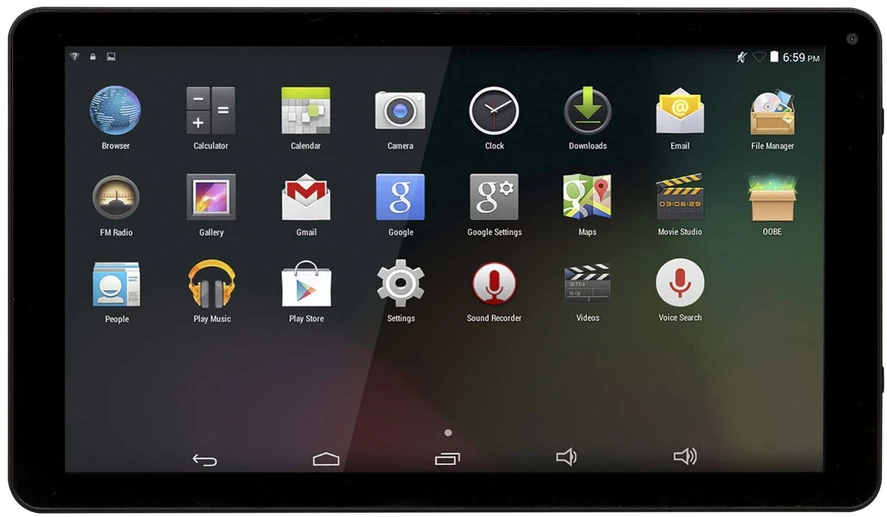Planšetė Denver TIQ-10394 25,6 cm (10,1") 1 GB 32 GB Wi-Fi 4 (802.11n) Suderinamas su Android 8.1 Go leidimu