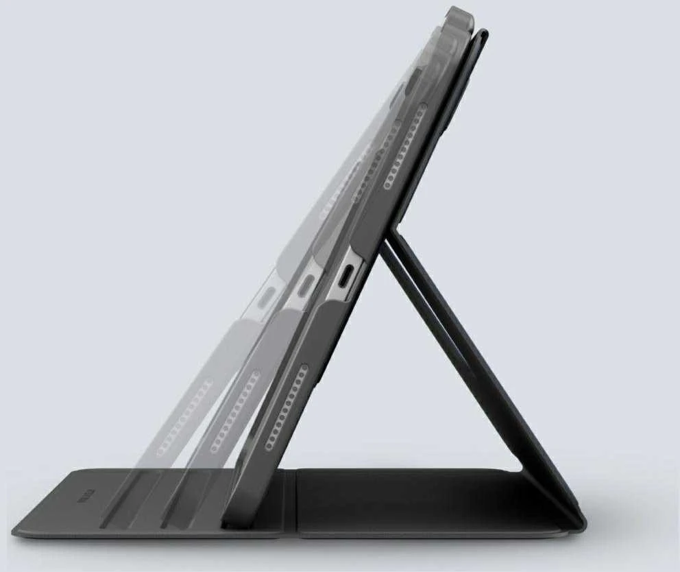 Dėklas UNIQ Rovus Snapmount Magnetic 360 Rotating Detachable skirtas Apple iPad 11″ A16 (2025) / Apple iPad 10.9″ 10
