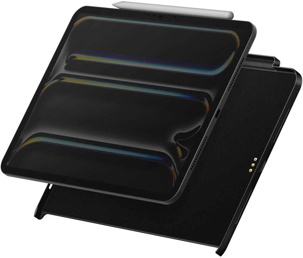 Dėklas UNIQ Axel skirtas Apple iPad Pro 13″ M4 (2024) juodos spalvos