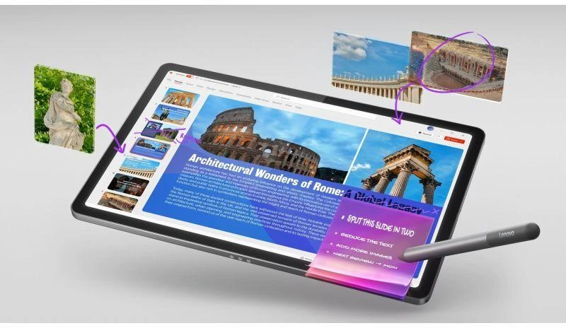 Planšetinis kompiuteris Lenovo Idea Tab 11" Wi-Fi 8GB/128GB Luna Pilkas