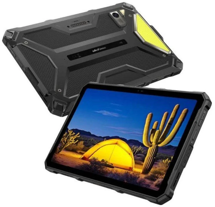 Planšetė ULF Ulefone Armor Pad 4 Ultra 5G Mediatek LTE-TDD & LTE-FDD 256 GB 26,3 cm (10.4") 8 GB Wi-Fi 5 (802.11ac) Android 14 Juoda