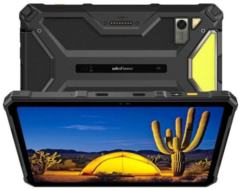 Planšetė ULF Ulefone Armor Pad 4 Ultra 5G Mediatek LTE-TDD & LTE-FDD 256 GB 26,3 cm (10.4") 8 GB Wi-Fi 5 (802.11ac) Android 14 Juoda