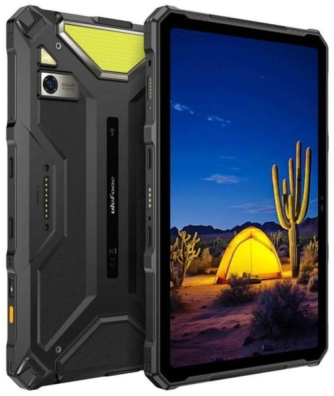 Planšetė ULF Ulefone Armor Pad 4 Ultra 5G Mediatek LTE-TDD & LTE-FDD 256 GB 26,3 cm (10.4") 8 GB Wi-Fi 5 (802.11ac) Android 14 Juoda